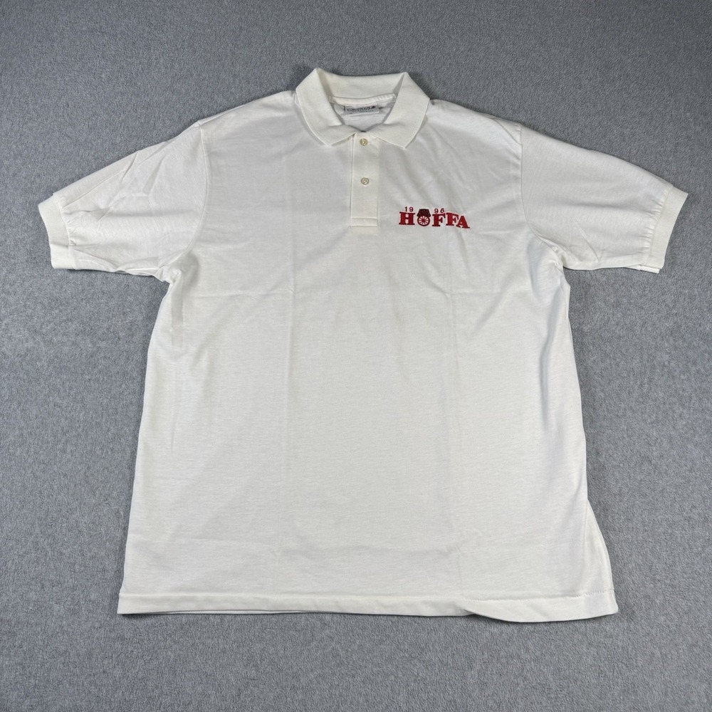 Vintage Crystal Springs 1996 Hoffa Teamsters Campaign Polo Size XL Made In USA